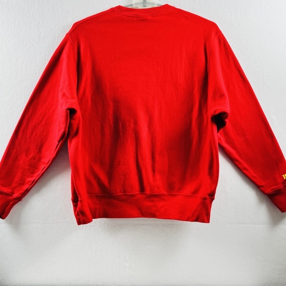 VTG Champion Reverse Weave Camp Chen-A-Wanda 18465 Red Sweatshirt Large - Picture 6 of 10